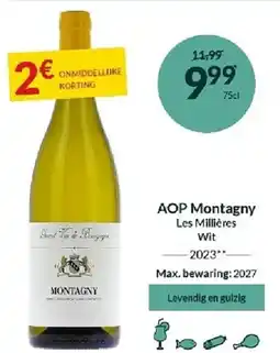 Intermarché AOP Montagny aanbieding