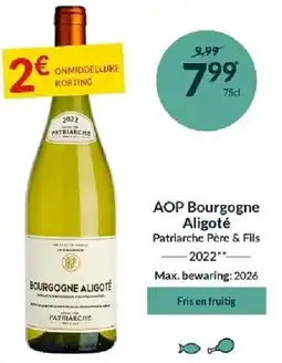 Intermarché AOP Bourgogne Aligoté aanbieding