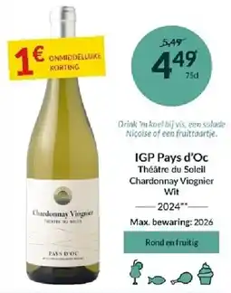 Intermarché IGP Pays d'Oc aanbieding