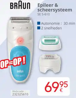 Eldi BRAUN Epileer & scheersysteem aanbieding