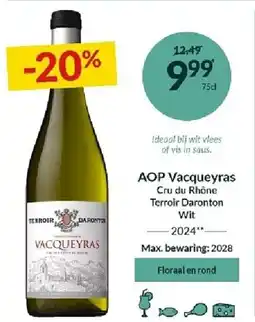 Intermarché AOP Vacqueyras aanbieding