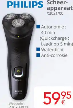 Eldi PHILIPS Scheerapparaat aanbieding
