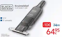 Eldi BLACK+ DECKER Kruimeldief HLVC320B11-QW aanbieding