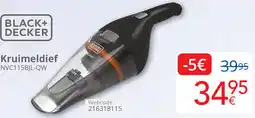 Eldi BLACK+ DECKER Kruimeldief NVC115BJL-QW aanbieding