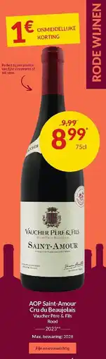 Intermarché AOP Saint-Amour Cru du Beaujolais aanbieding