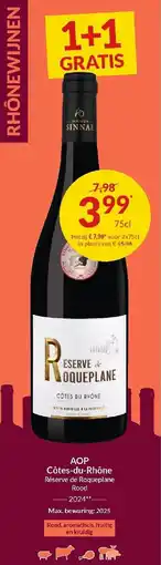 Intermarché AOP Côtes-du-Rhône aanbieding