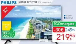 Eldi PHILIPS SMART TV 32PH6009/12 aanbieding