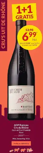 Intermarché AOP Rasteau Cru du Rhône aanbieding