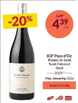 Intermarché IGP Pays d'Oc aanbieding