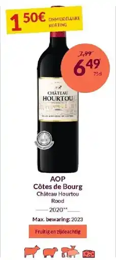 Intermarché AOP Côtes de Bourg aanbieding