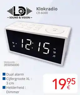 Eldi Klokradio aanbieding