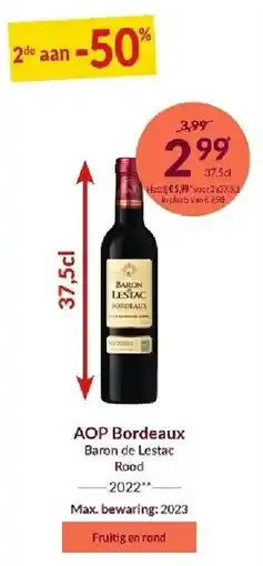 Intermarché AOP Bordeaux aanbieding