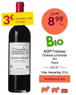 Intermarché AOP Fronsac aanbieding
