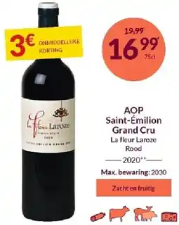 Intermarché AOP Saint-Émilion Grand Cru aanbieding