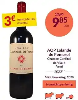 Intermarché AOP Lalande de Pomerol aanbieding