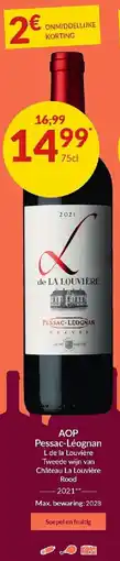 Intermarché AOP Pessac-Léognan aanbieding