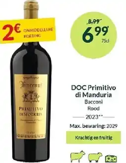 Intermarché DOC Primitivo di Manduria aanbieding