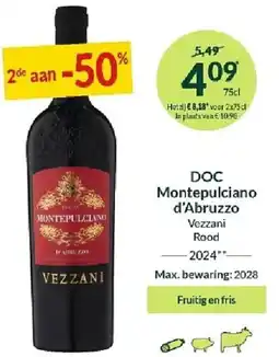 Intermarché DOC Montepulciano d'Abruzzo aanbieding