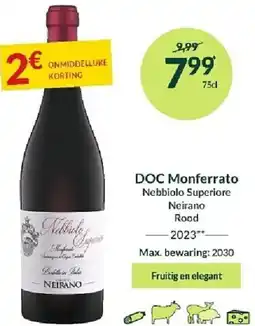Intermarché DOC Monferrato aanbieding