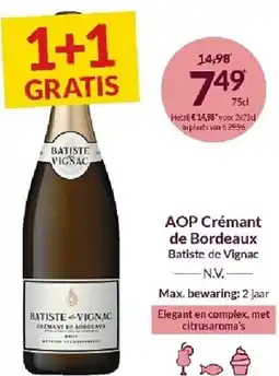 Intermarché AOP Crémant de Bordeaux aanbieding
