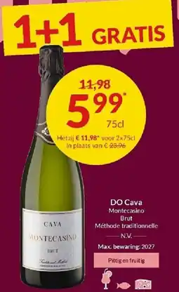Intermarché DO Cava Montecasino Brut aanbieding