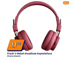 Action Fresh 'n Rebel draadloze koptelefoon aanbieding
