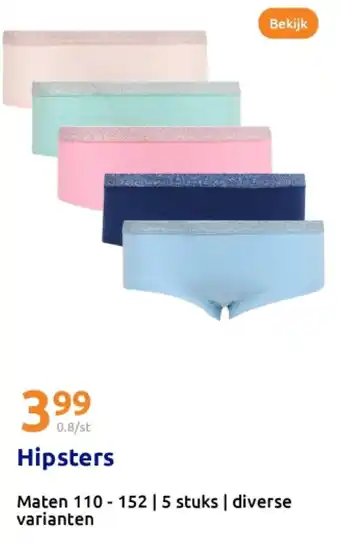 Action Hipsters aanbieding