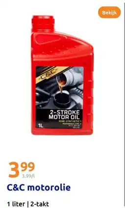 Action C&C motorolie aanbieding