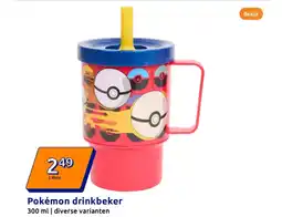 Action Pokémon drinkbeker aanbieding