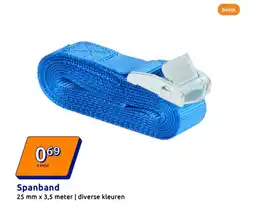 Action Spanband aanbieding