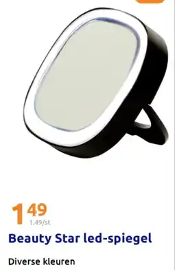 Action Beauty Star led-spiegel aanbieding