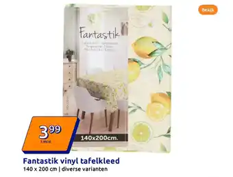 Action Fantastik vinyl tafelkleed aanbieding