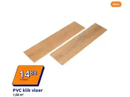 Action PVC klik vloer aanbieding