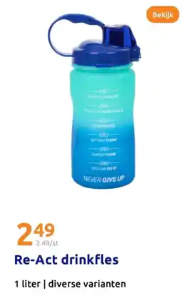 Action Re-Act drinkfles aanbieding