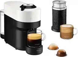 Coolblue Krups Nespresso Vertuo Pop Blanc Coco XN9211 avec Aeroccino aanbieding