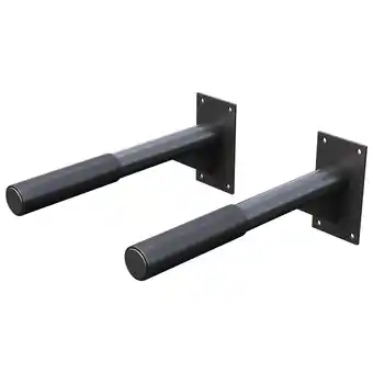 Decathlon Dipsteunen - Dip station - Wandmontage - Dip bars aanbieding