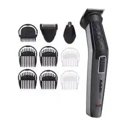 Electro Depot Multifunctionele trimmer BABYLISS MT727E 10-in-1 Carbon Titanium aanbieding