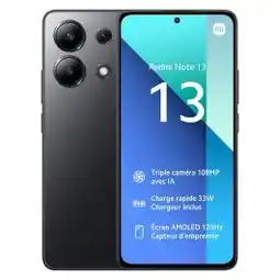 Electro Depot XIAOMI REDMI NOTE 13 128GB zwart - Refurbished grade A+ aanbieding