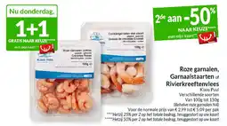 Intermarché Roze garnalen, Garnaalstaarten of Rivierkreeftenvlees aanbieding
