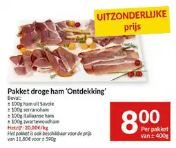 Intermarché Pakket droge ham 'Ontdekking' aanbieding