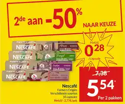 Intermarché Nescafé aanbieding