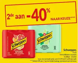 Intermarché Schweppes aanbieding