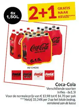 Intermarché Coca Cola aanbieding