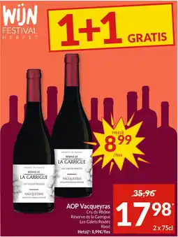 Intermarché AOP Vacqueyras aanbieding