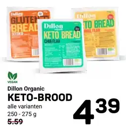 Ekoplaza Dillon organic keto-brood aanbieding