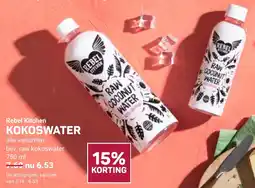 Ekoplaza Rebel kitchen kokoswater aanbieding
