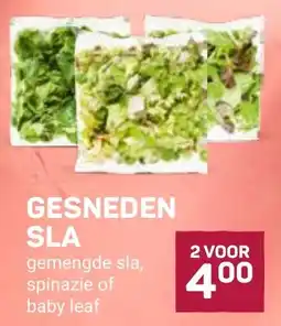 Ekoplaza Gesneden sla aanbieding