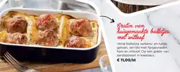 Renmans Gratin van huisgemaakte balletjes met witloof aanbieding