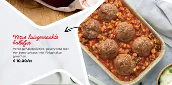 Renmans Verse huisgemaakte balletjes aanbieding