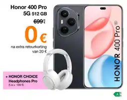 Orange Honor 400 Pro 5G 512 GB aanbieding